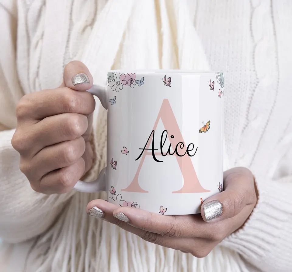 26 Artes para Caneca Alfabeto Dia das Mulheres Arquivo Editável 16