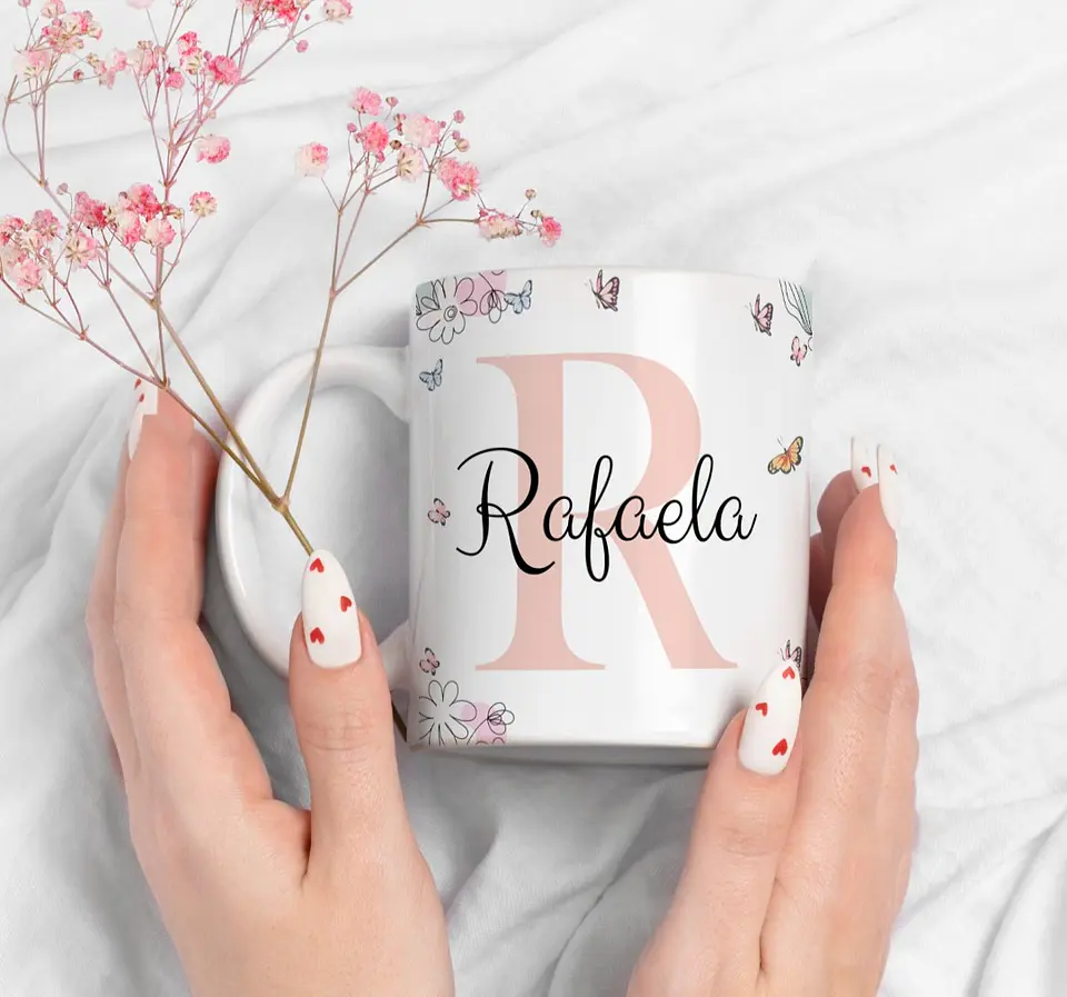 26 Artes para Caneca Alfabeto Dia das Mulheres Arquivo Editável 17