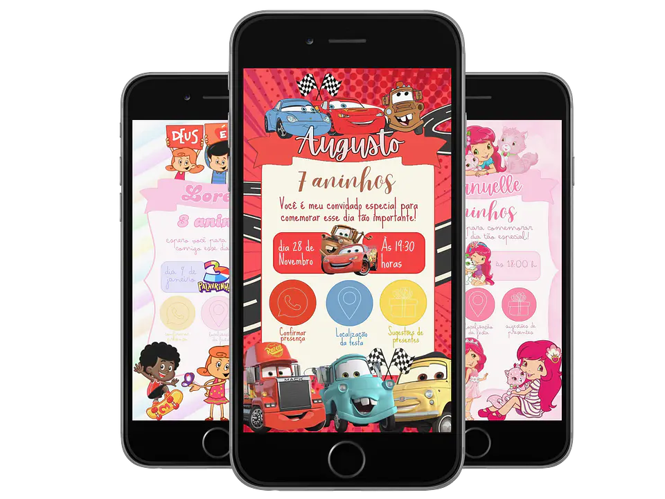 Pack Canva Convites Digitais Interativos Templates Editáveis 128 Artes 13