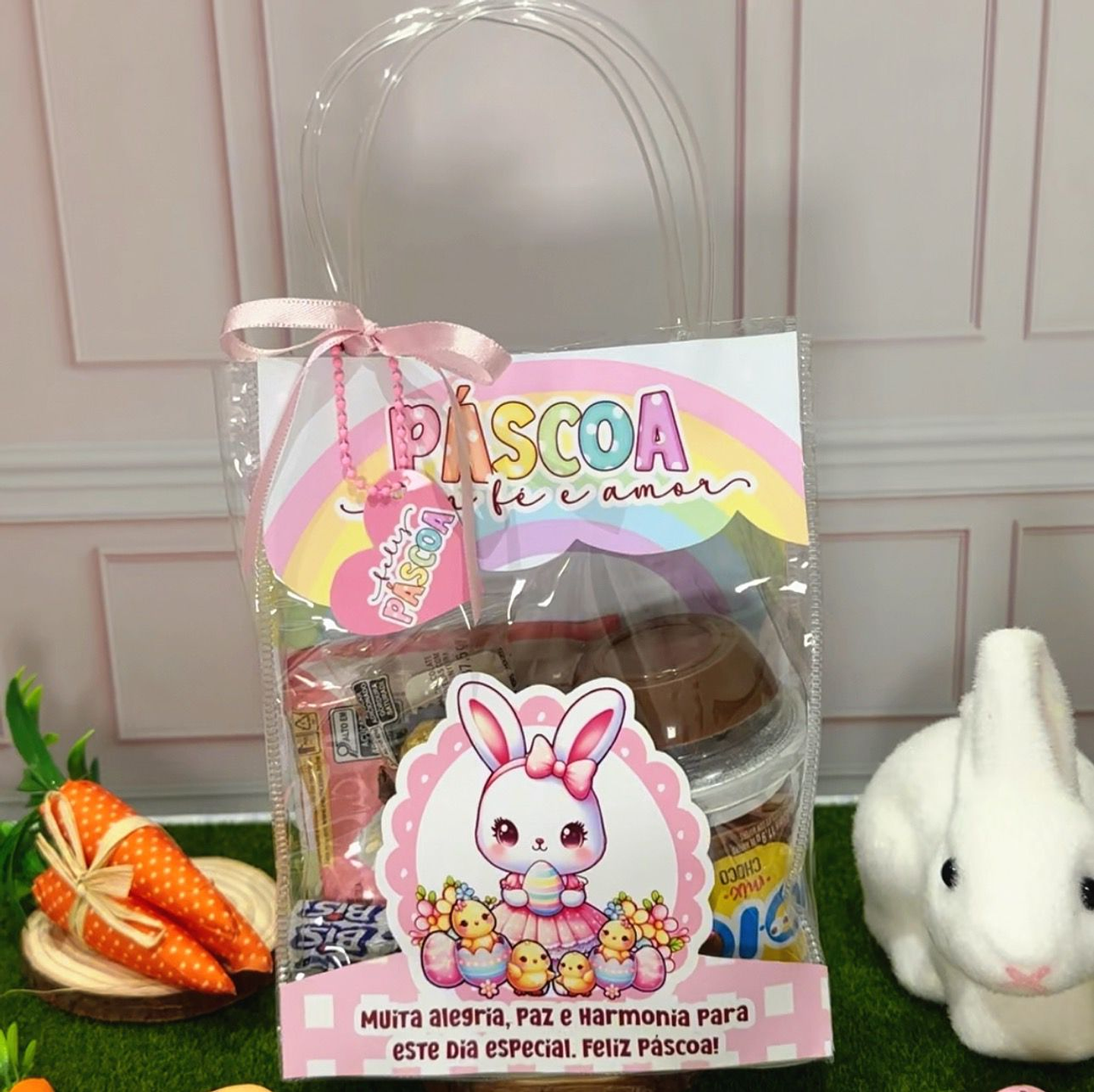 Arquivo de Corte Mimos Páscoa Doce Coelhinhos em Pdf  3