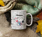 Arte Caneca Snoopy Aos anjos que encontrei pelo caminho dei um nome bonito. Amigos Gibi Arquivo Editável - Thumbnail 4