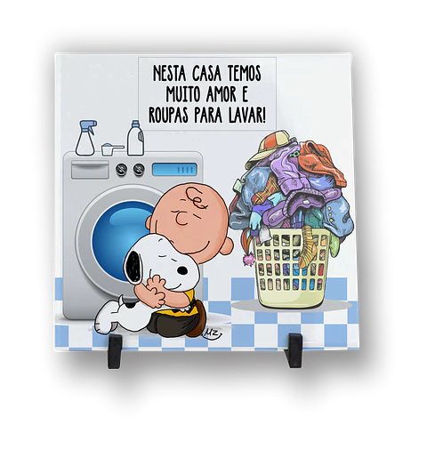 6 Artes para Azulejo Snoopy Arquivo em Jpg 