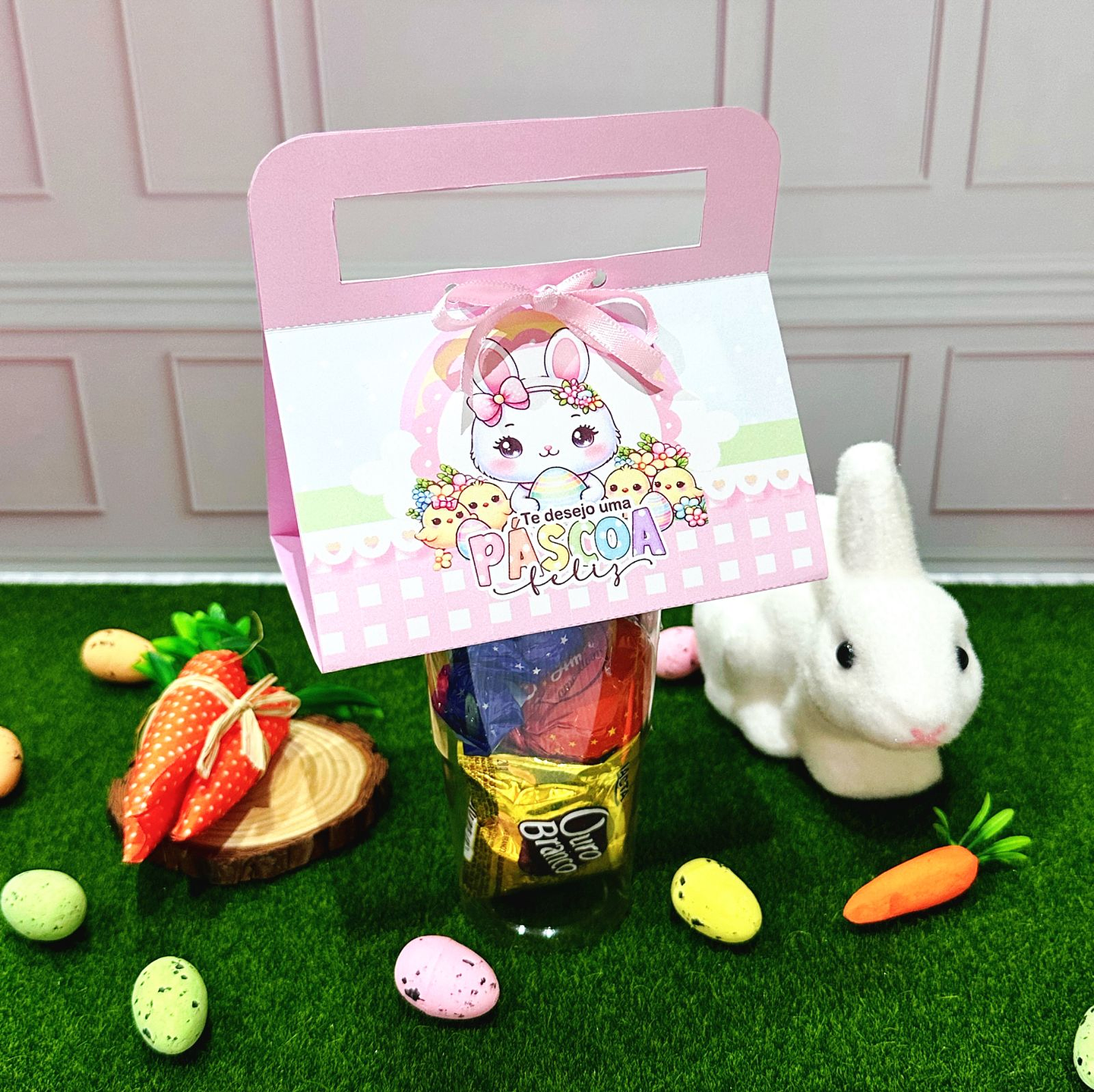 Arquivo de Corte Mimos Páscoa Doce Coelhinhos em Pdf  6