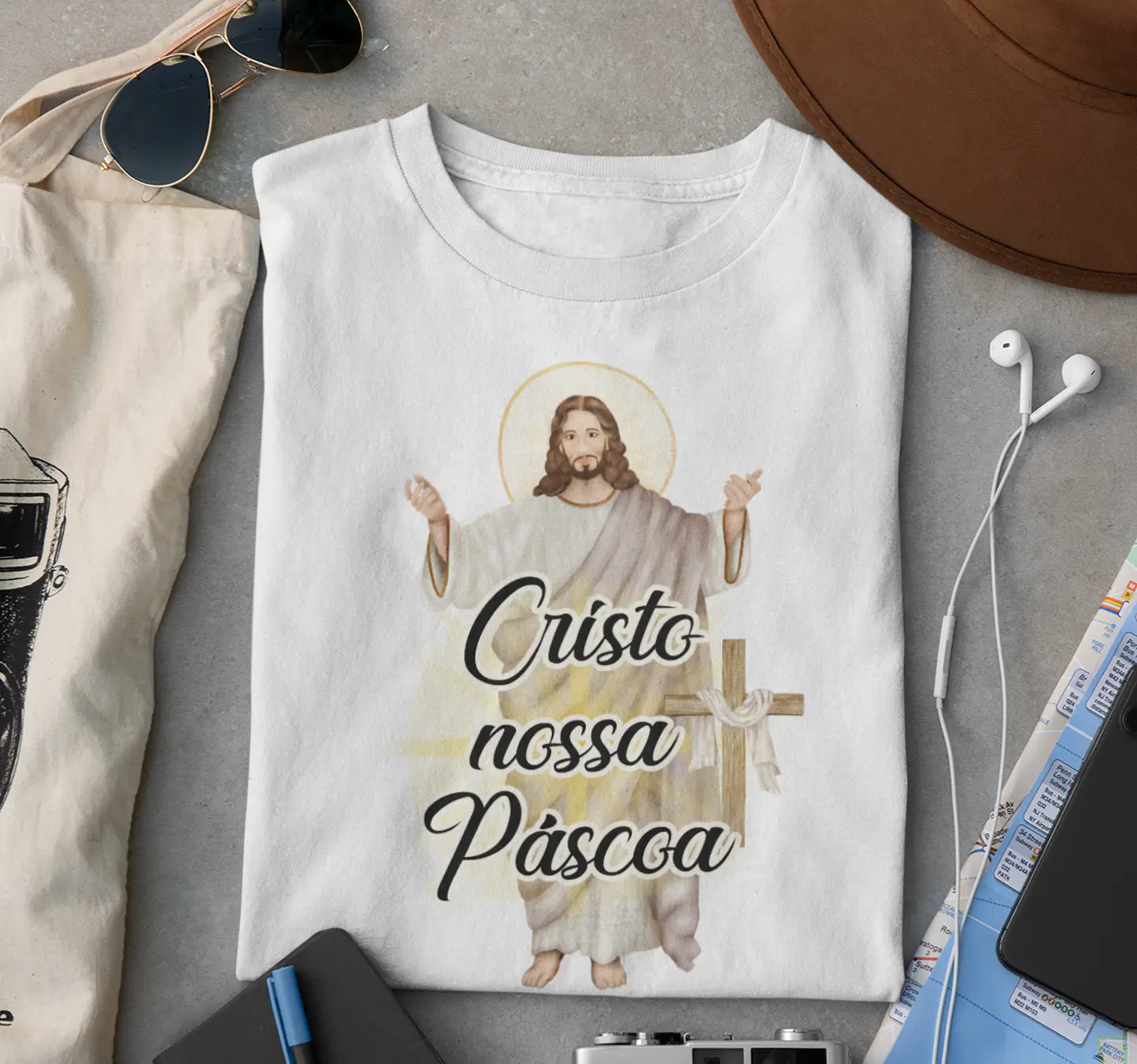 14 Artes para Camisa Páscoa Cristã Arquivo em Jpg  5