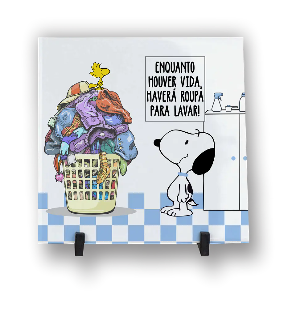 6 Artes para Azulejo Snoopy Arquivo em Jpg  3