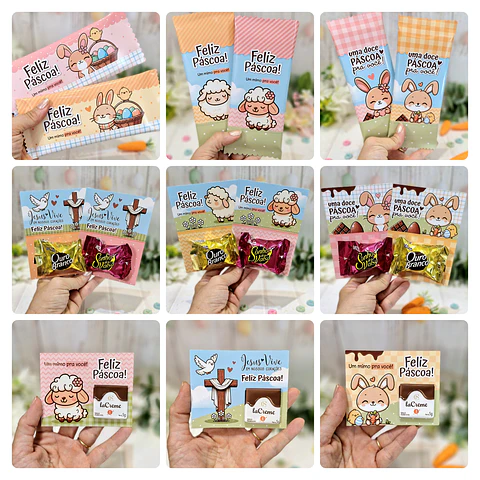 Arquivos de Corte Páscoa Mimos em Pdf