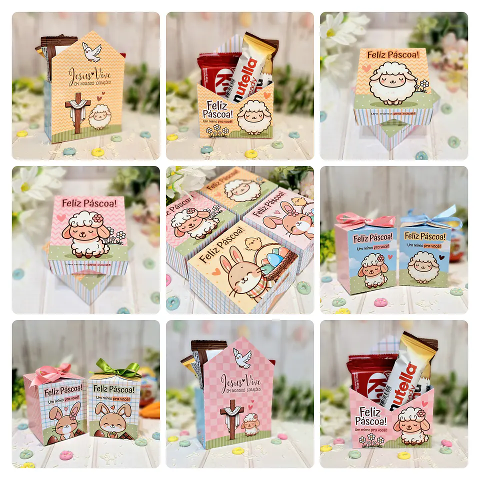 Arquivos de Corte Páscoa Mimos em Pdf 2