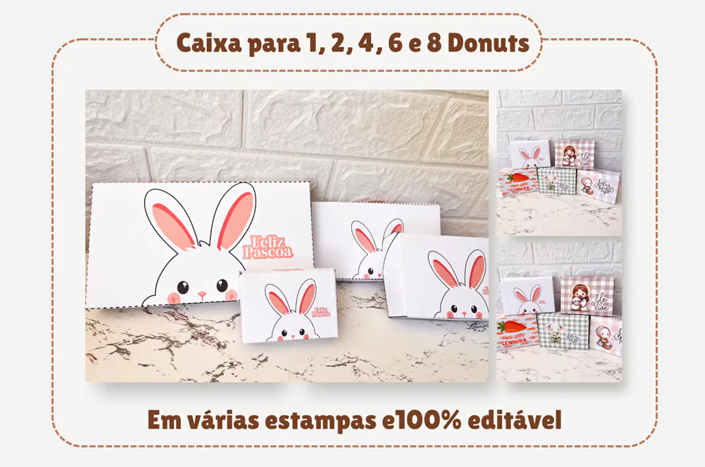 Arquivos Ovos de Páscoa Personagens e Mimos Arquivo Editável Canva 6