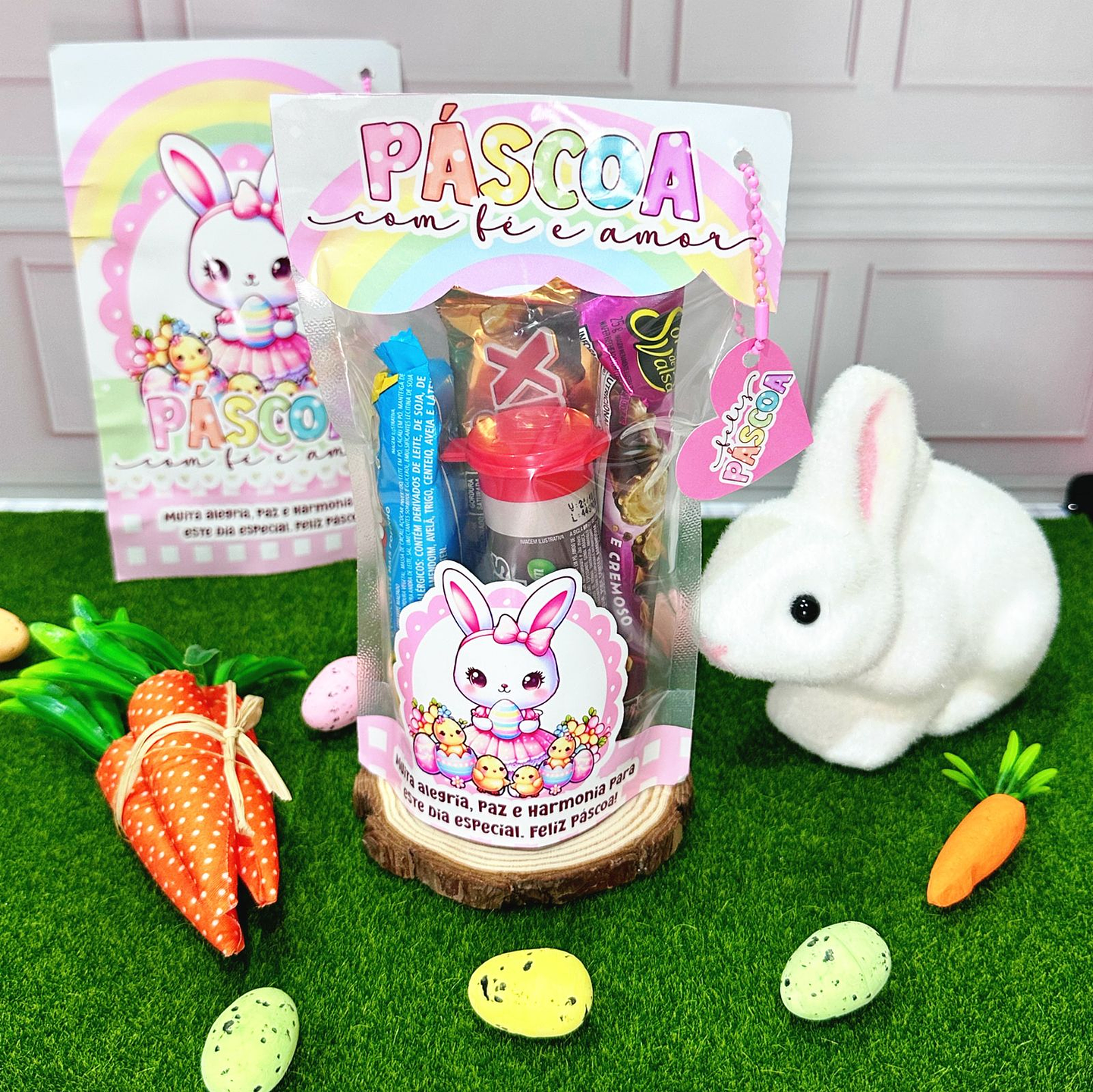 Arquivo de Corte Mimos Páscoa Doce Coelhinhos em Pdf  9