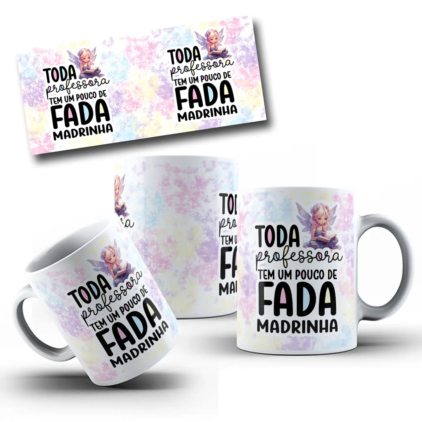 5 Artes para Caneca Dia dos Professores Arquivo em Jpg 4