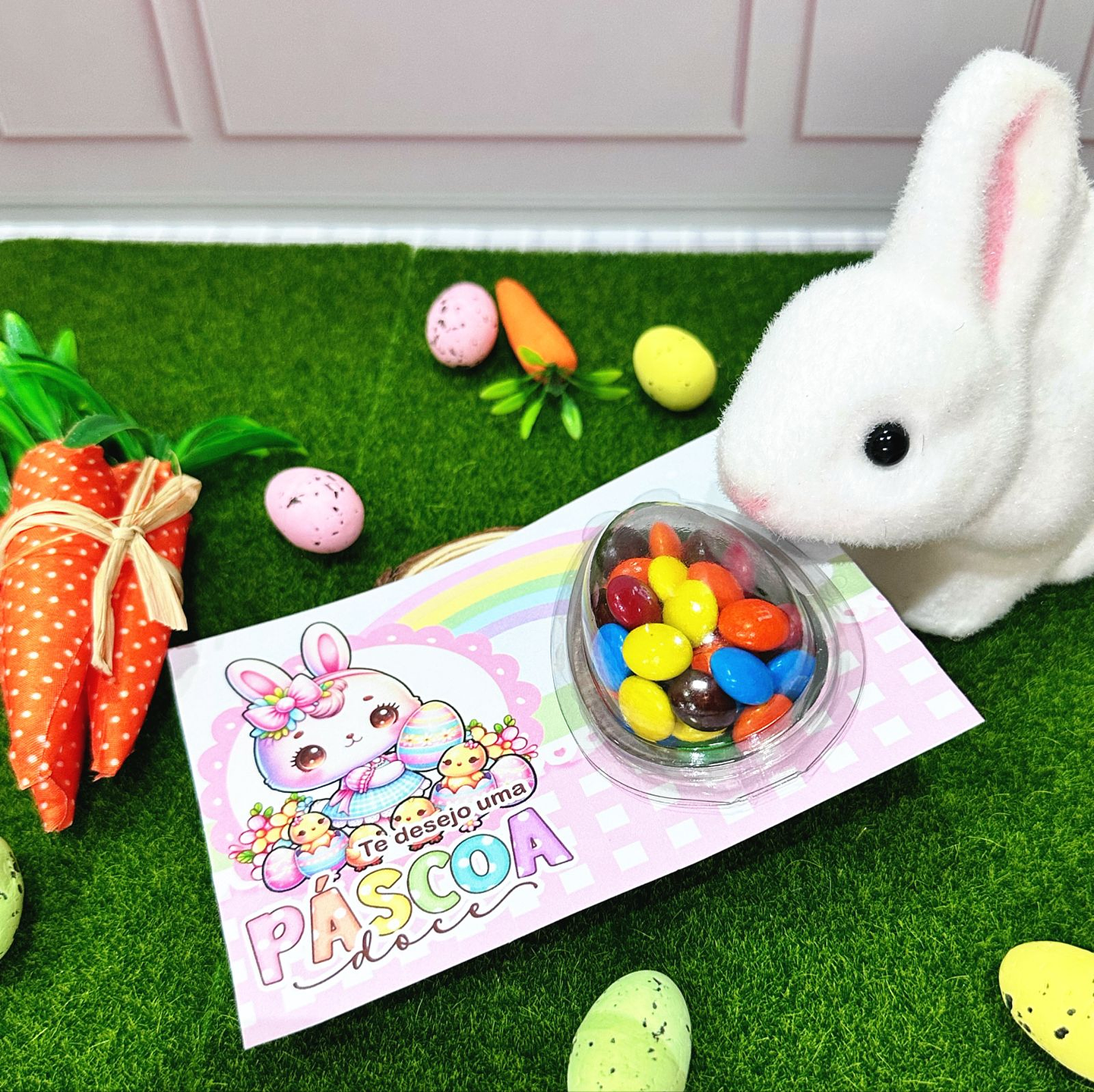 Arquivo de Corte Mimos Páscoa Doce Coelhinhos em Pdf  10