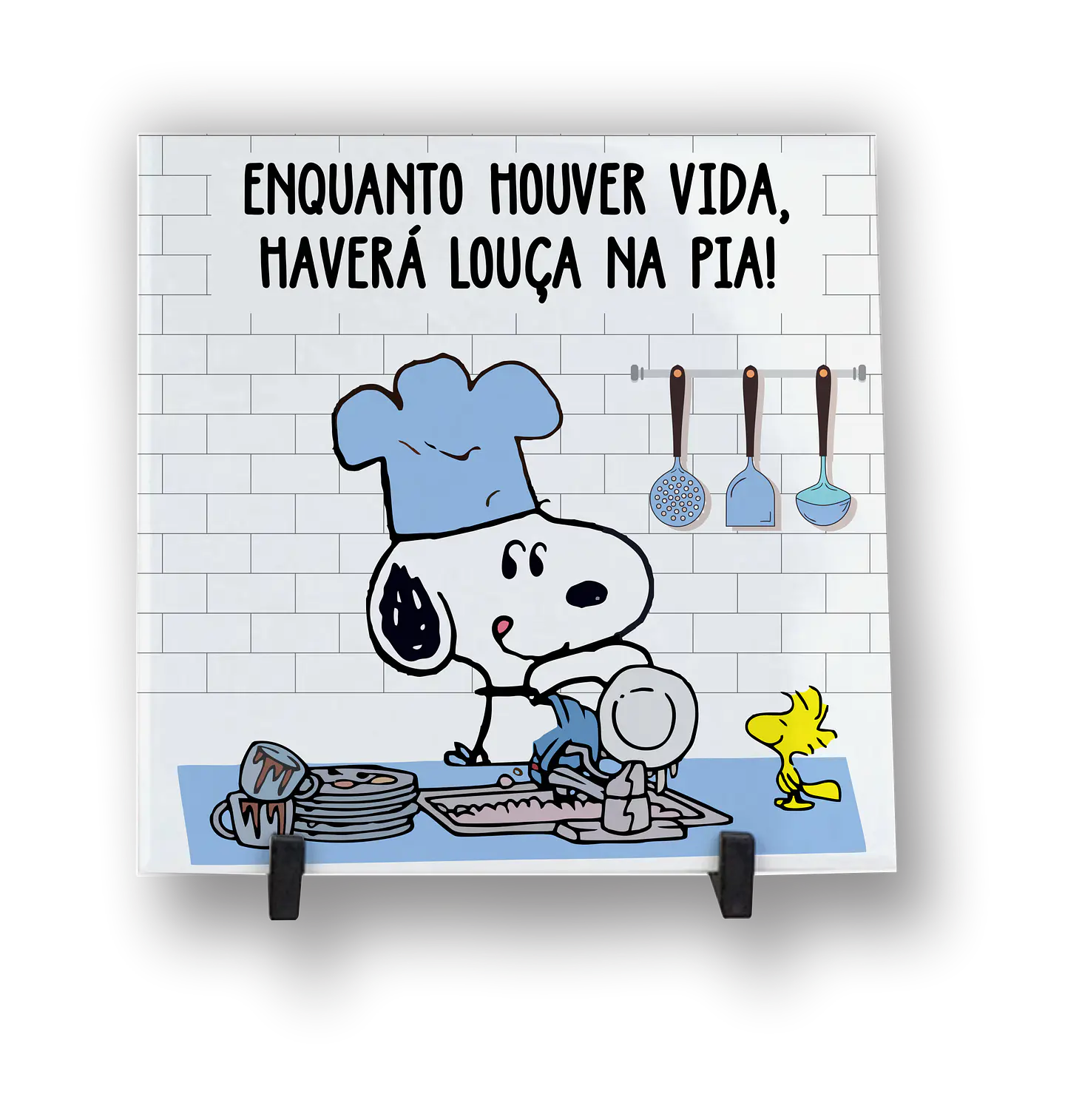 6 Artes para Azulejo Snoopy Arquivo em Jpg  5