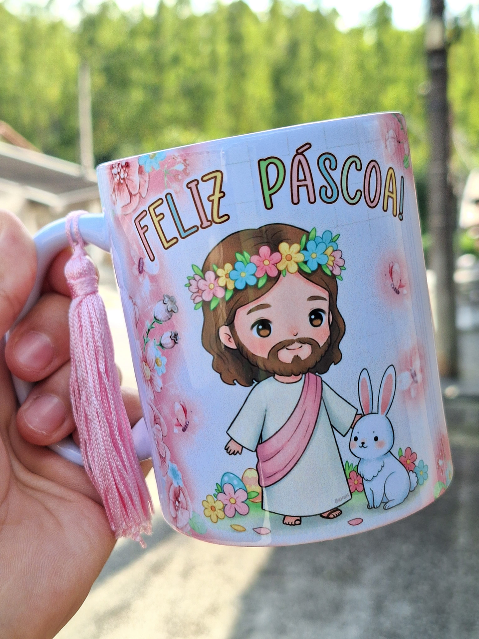 5 Artes para Caneca A verdadeira Páscoa Jesus Arquivo em Jpg 6