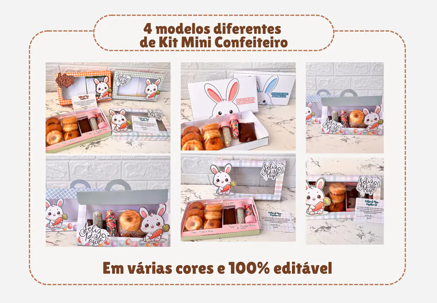 Arquivos Ovos de Páscoa Personagens e Mimos Arquivo Editável Canva 8