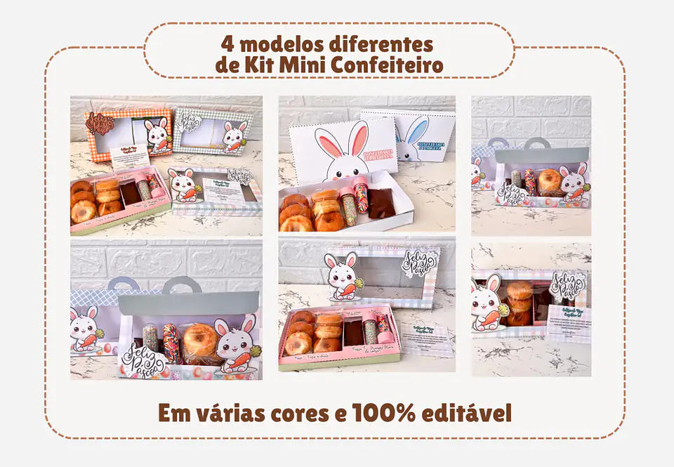 Arquivos Ovos de Páscoa Personagens e Mimos Arquivo Editável Canva 8