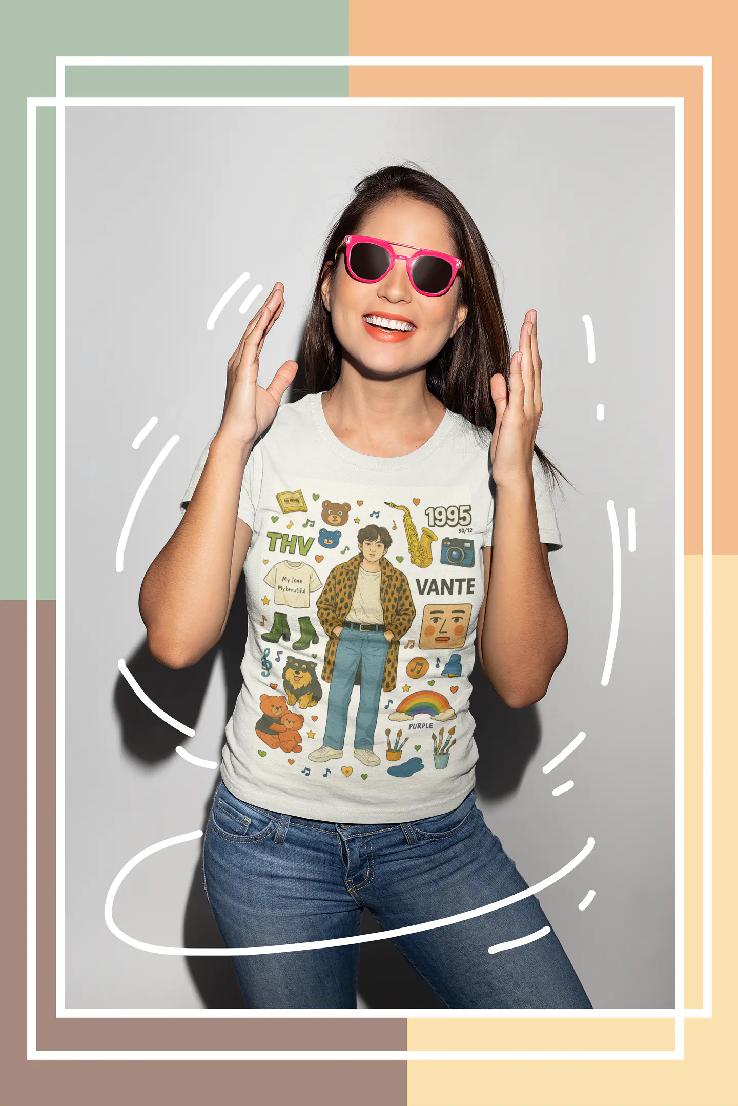 14 Artes para Camisa Banda Bts Arquivo em Jpg 2