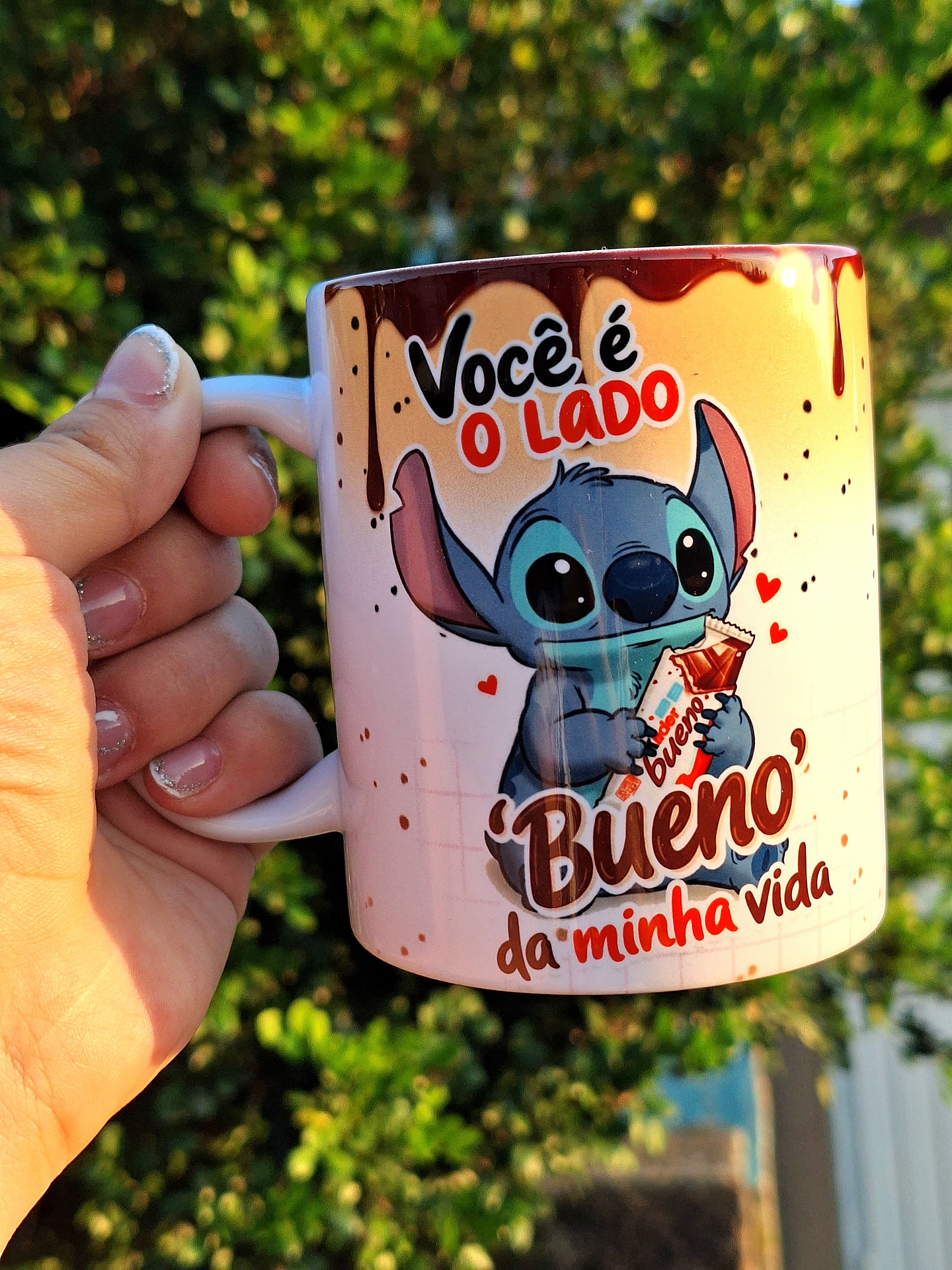 15 Artes para Caneca Stitch Amor de Chocolate Arquivo em Jpg 3