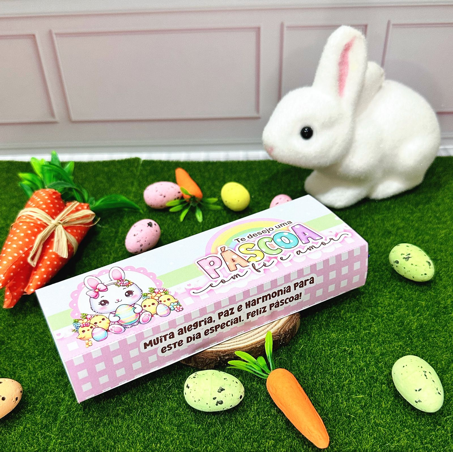 Arquivo de Corte Mimos Páscoa Doce Coelhinhos em Pdf  12