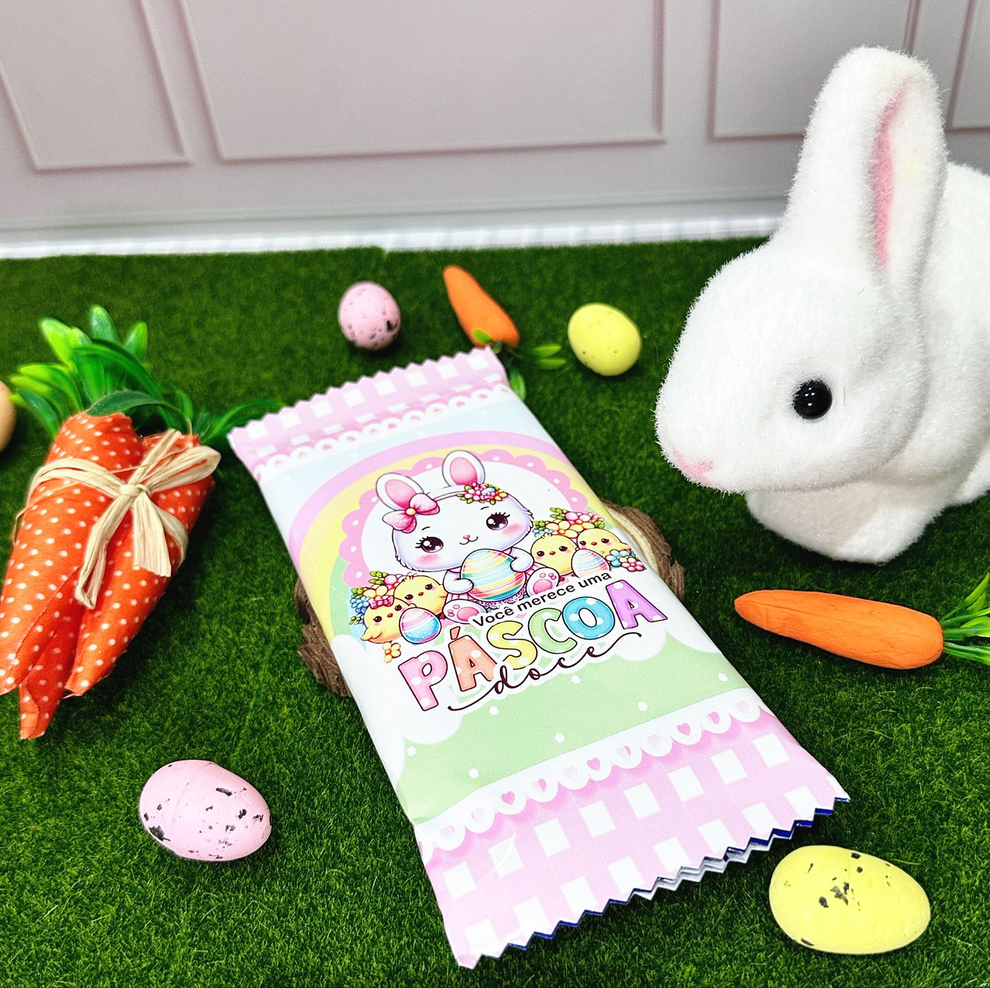 Arquivo de Corte Mimos Páscoa Doce Coelhinhos em Pdf  13