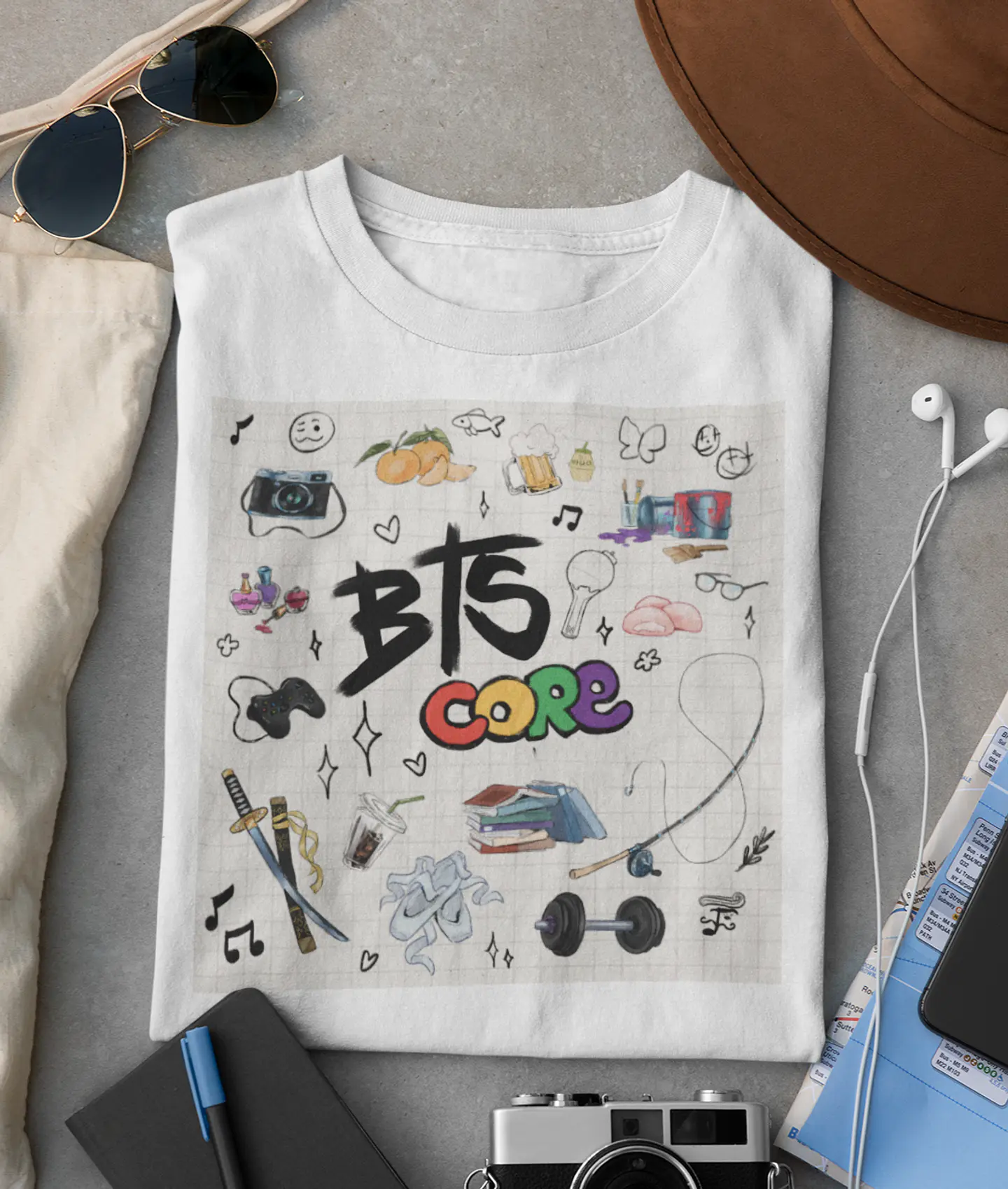 14 Artes para Camisa Banda Bts Arquivo em Jpg 7
