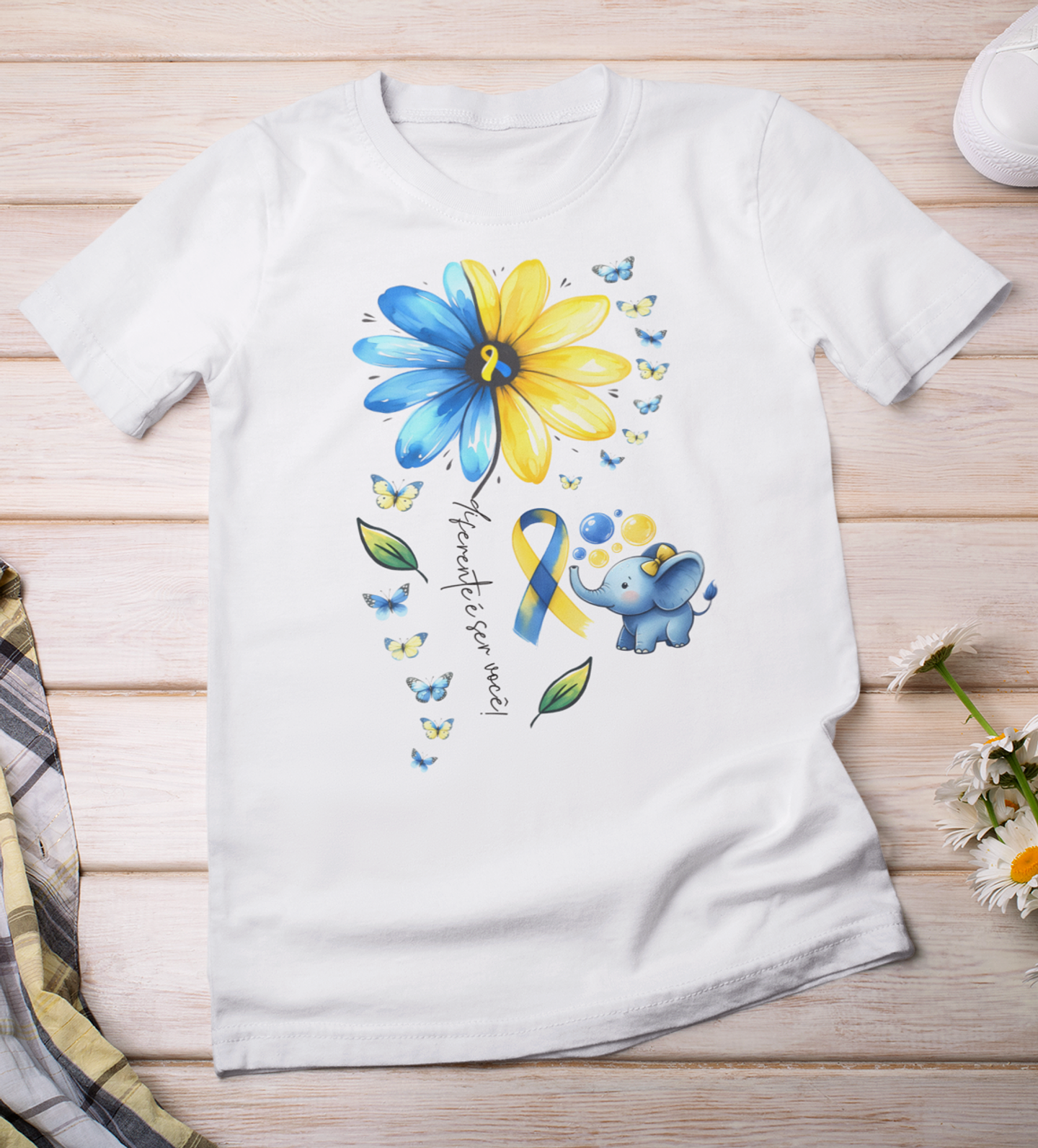 7 Artes para Camisa Sindrome de Down em Png  6