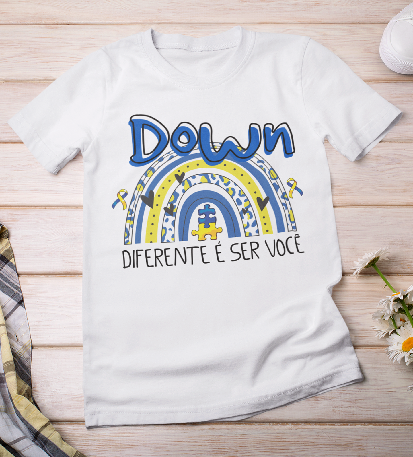 7 Artes para Camisa Sindrome de Down em Png  7