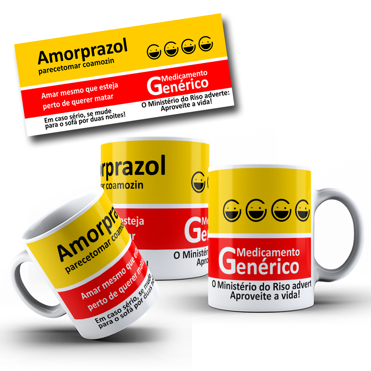 8 Artes para Caneca Medicamento Certo em Jpg 4