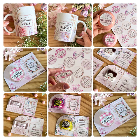 Kit Digital Dia das Mães mais Mimos em Png