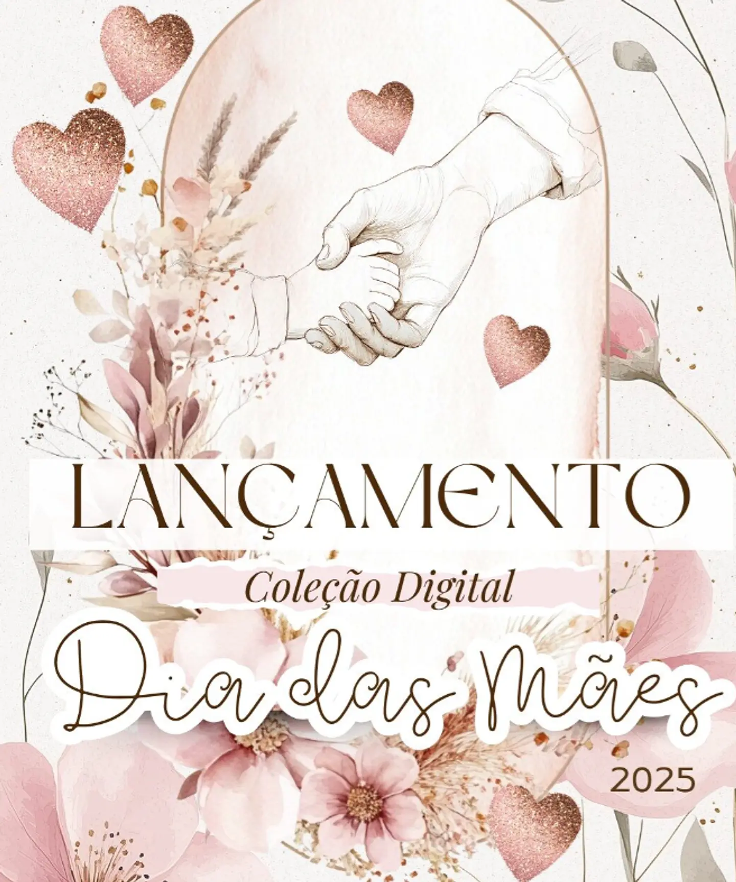 Kit Digital Dia das Mães mais Mimos em Png 5