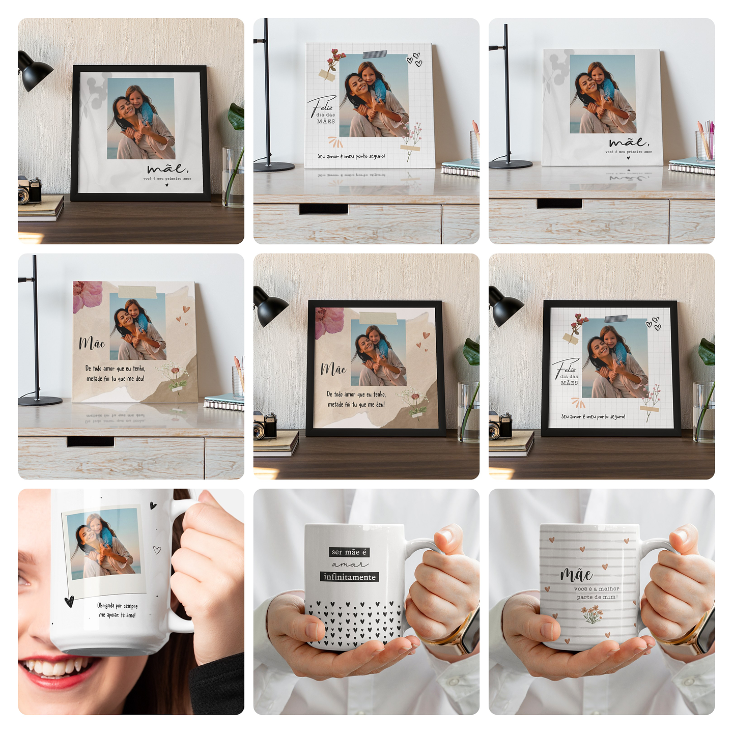 13 Artes para Caneca Dia das Mães Arquivo Editavel 6