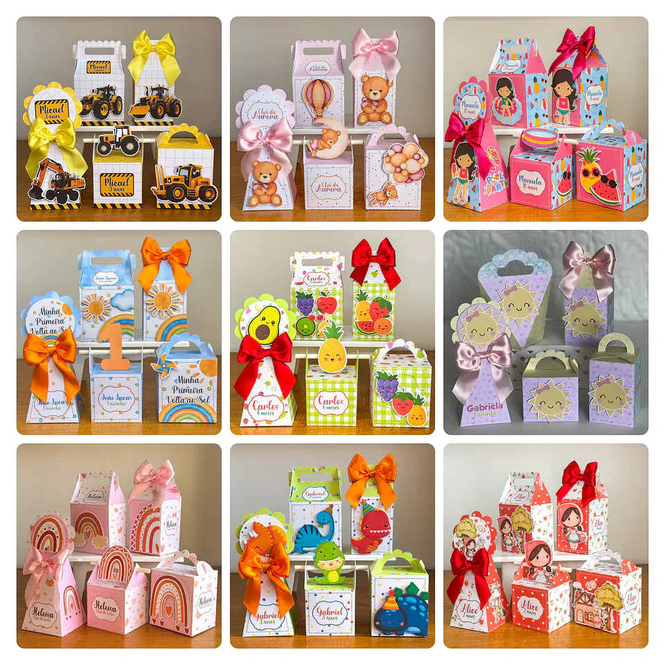 Arquivos de Corte Mimos Festa pronta Diversos Temas em Pdf  1