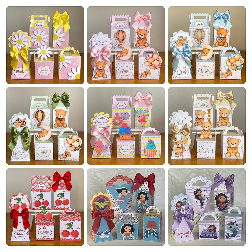 Arquivos de Corte Mimos Festa pronta Diversos Temas em Pdf  3