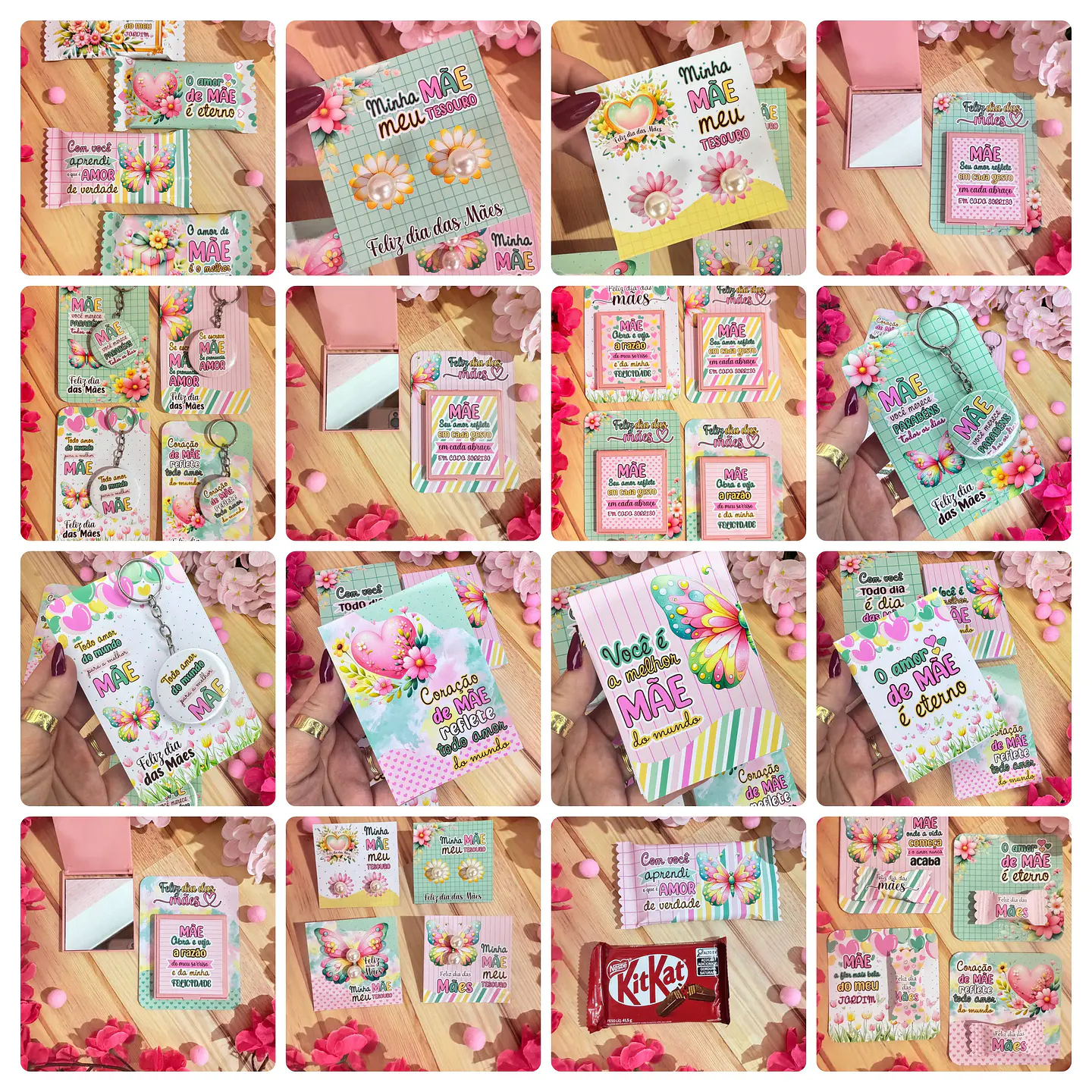 Arquivos de Corte Mimos Dia das Mães em Pdf   2