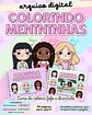 Kit Digital Livro de Colorir Colorindo Menininhas em Pdf - Thumbnail 1