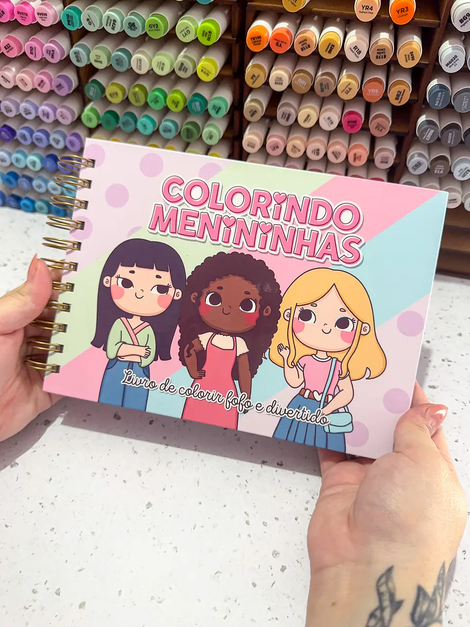 Kit Digital Livro de Colorir Colorindo Menininhas em Pdf 7