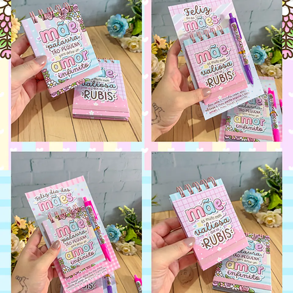 Kit Digital Dia das Mães Mimos Arquivo em Pdf  2