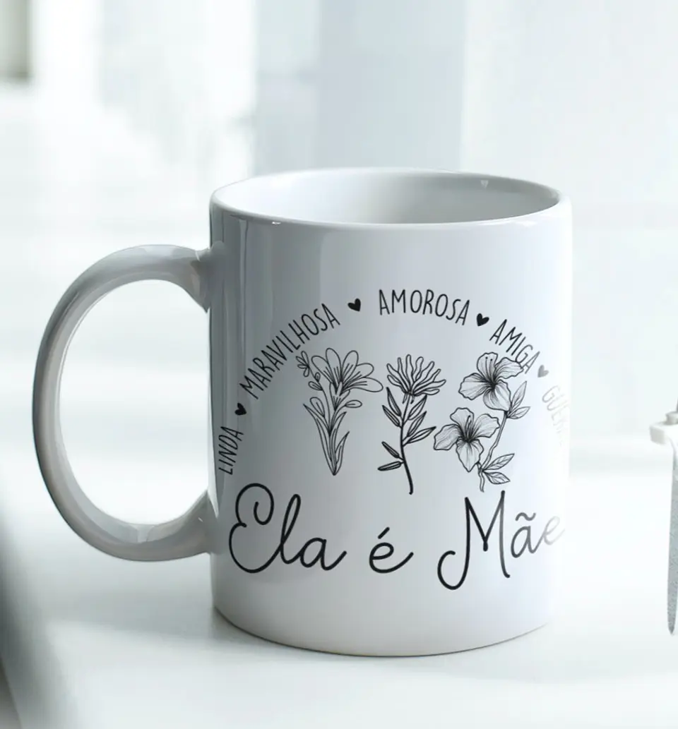 10 Artes para Canecas Minimalistas Mães Arquivo em Jpg 3