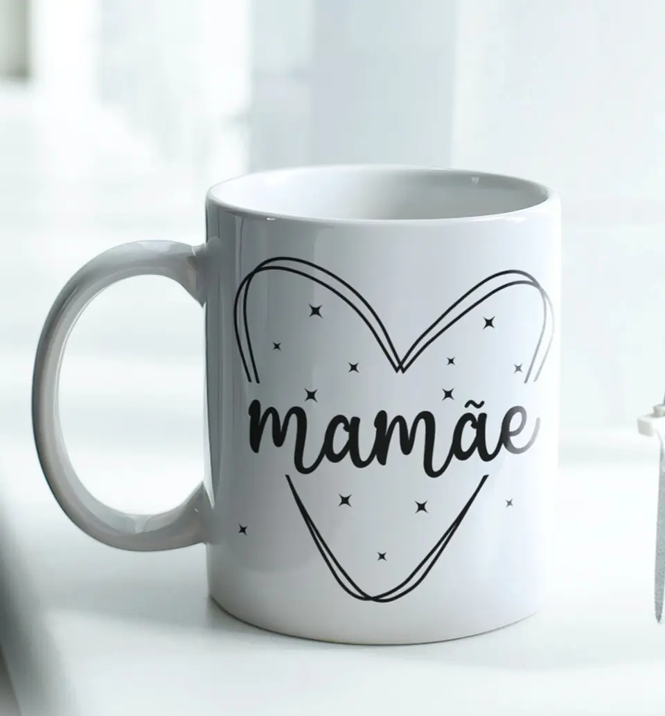 10 Artes para Canecas Minimalistas Mães Arquivo em Jpg 8