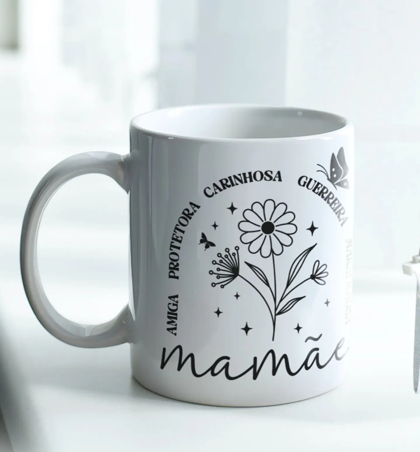 10 Artes para Canecas Minimalistas Mães Arquivo em Jpg 10