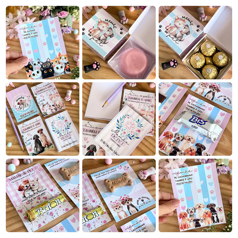 Arquivos de Corte Mimos Dia das Mães Mãe de Pet Arquivo em pdf  3