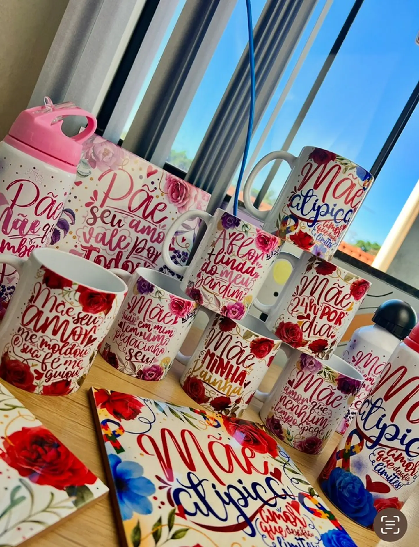 18 Artes para Caneca Dia das Mães Floral Arquivo em Jpg 2