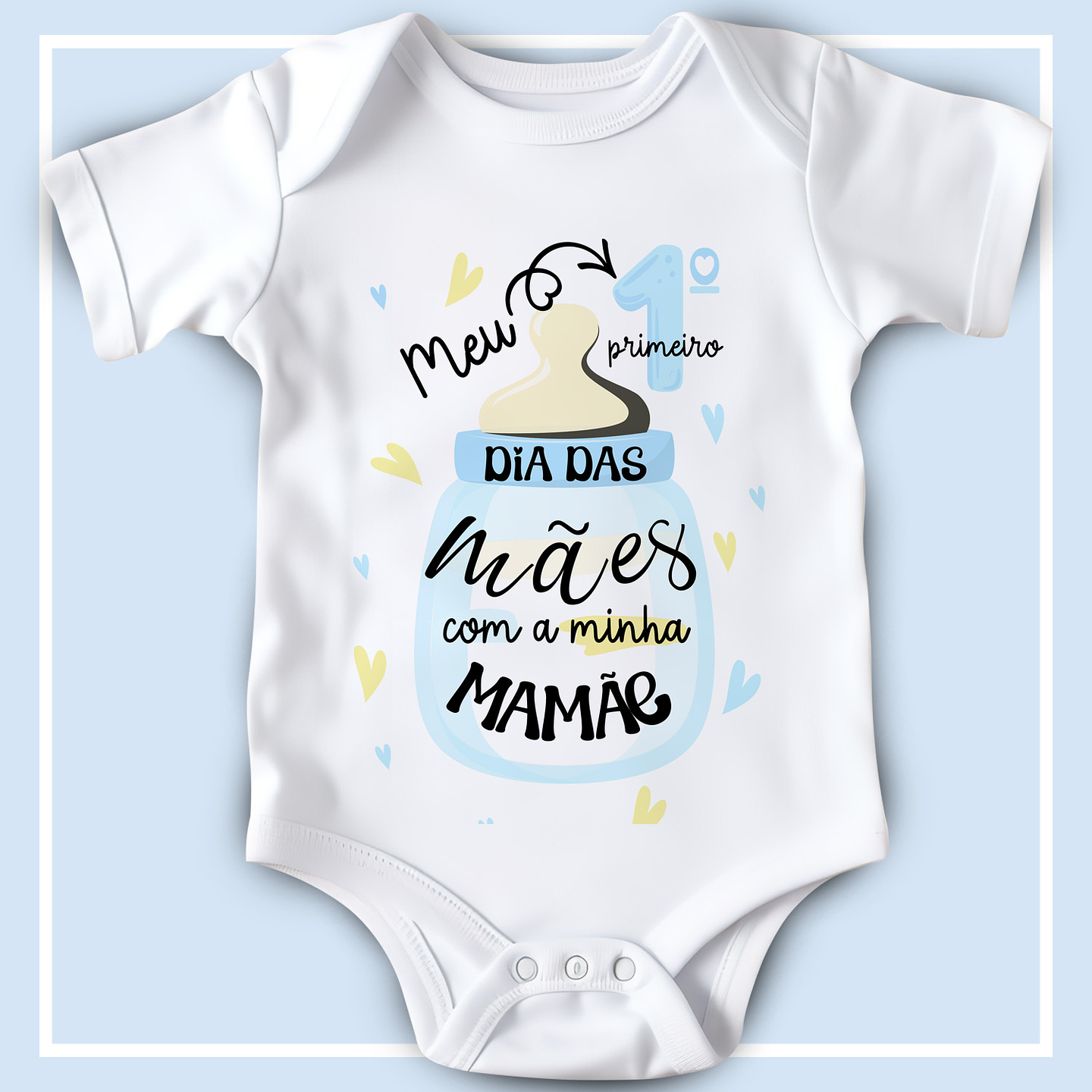 12 Artes para Body Infantil Dia das Mães Arquivo Editável  10