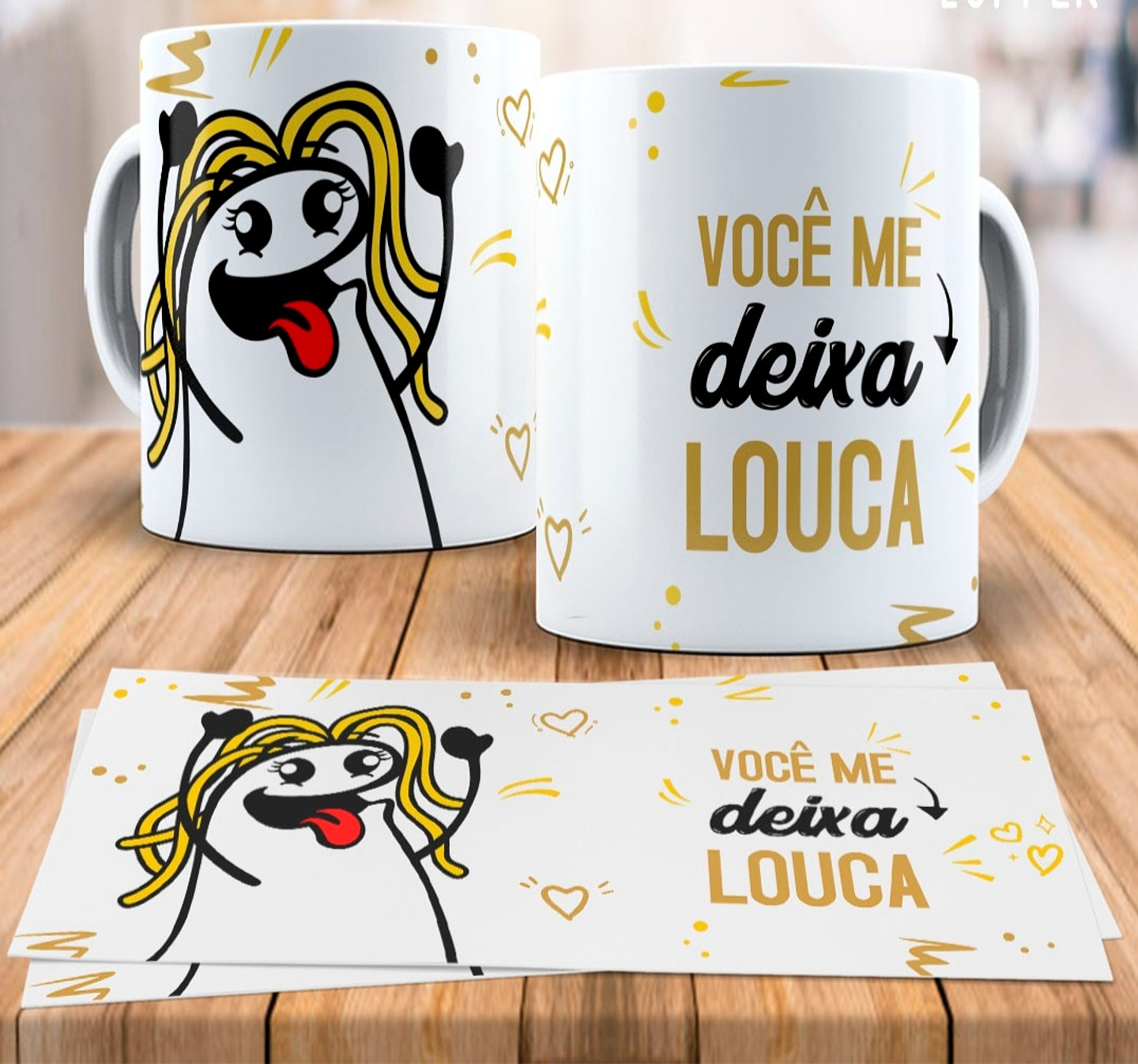8 Artes para Caneca Flork Dia das Mãe Arquivo em Jpg  3