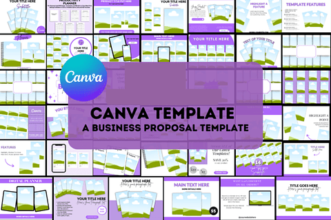 Arquivos para gerar mockups Personalizados Redes Sociais Arquivo em Canva