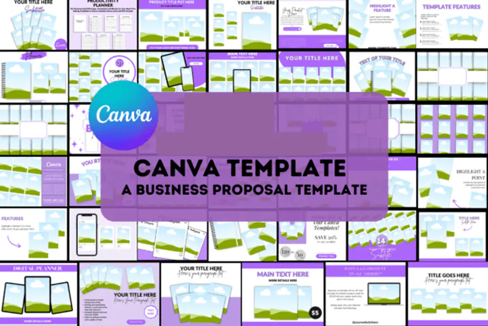 Arquivos para gerar mockups Personalizados Redes Sociais Arquivo em Canva 1