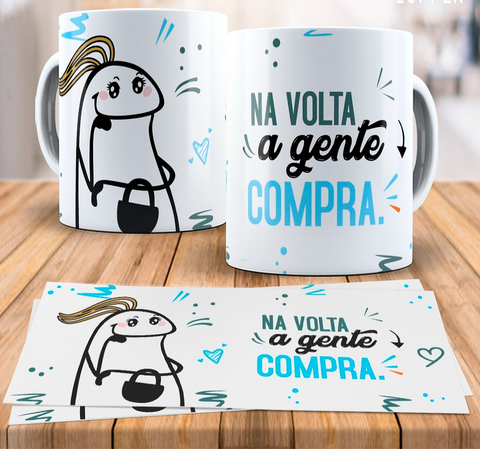 8 Artes para Caneca Flork Dia das Mãe Arquivo em Jpg  6