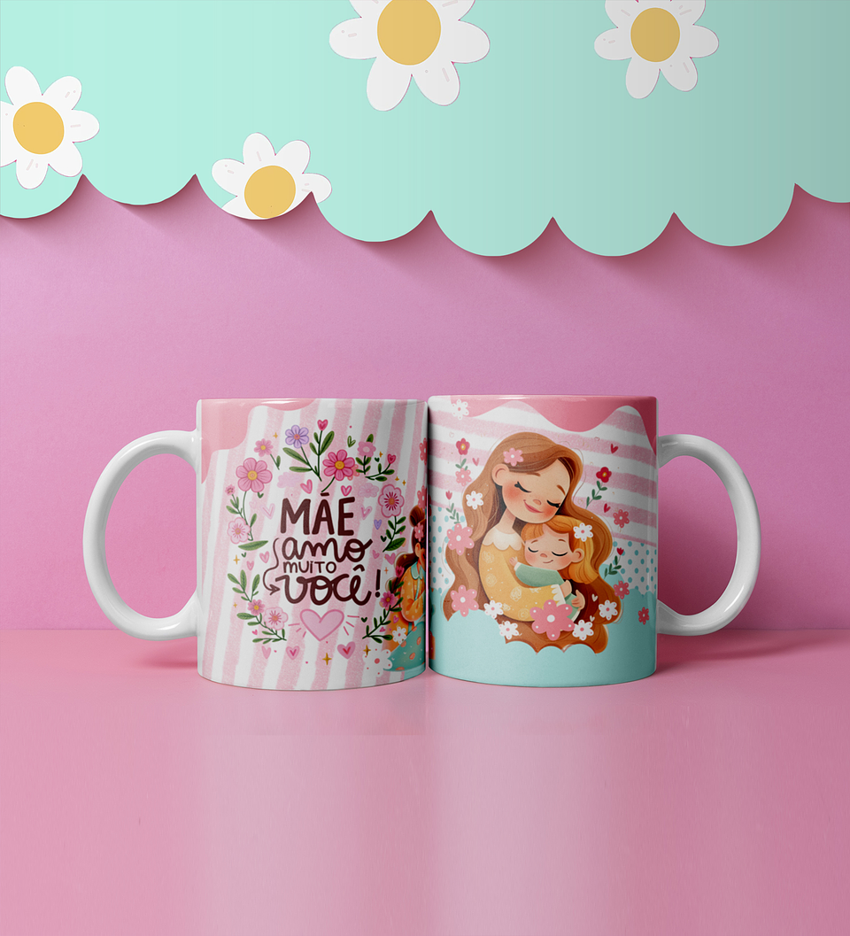 30 Artes para Caneca Dia das Mães Arquivo em Jpg 4