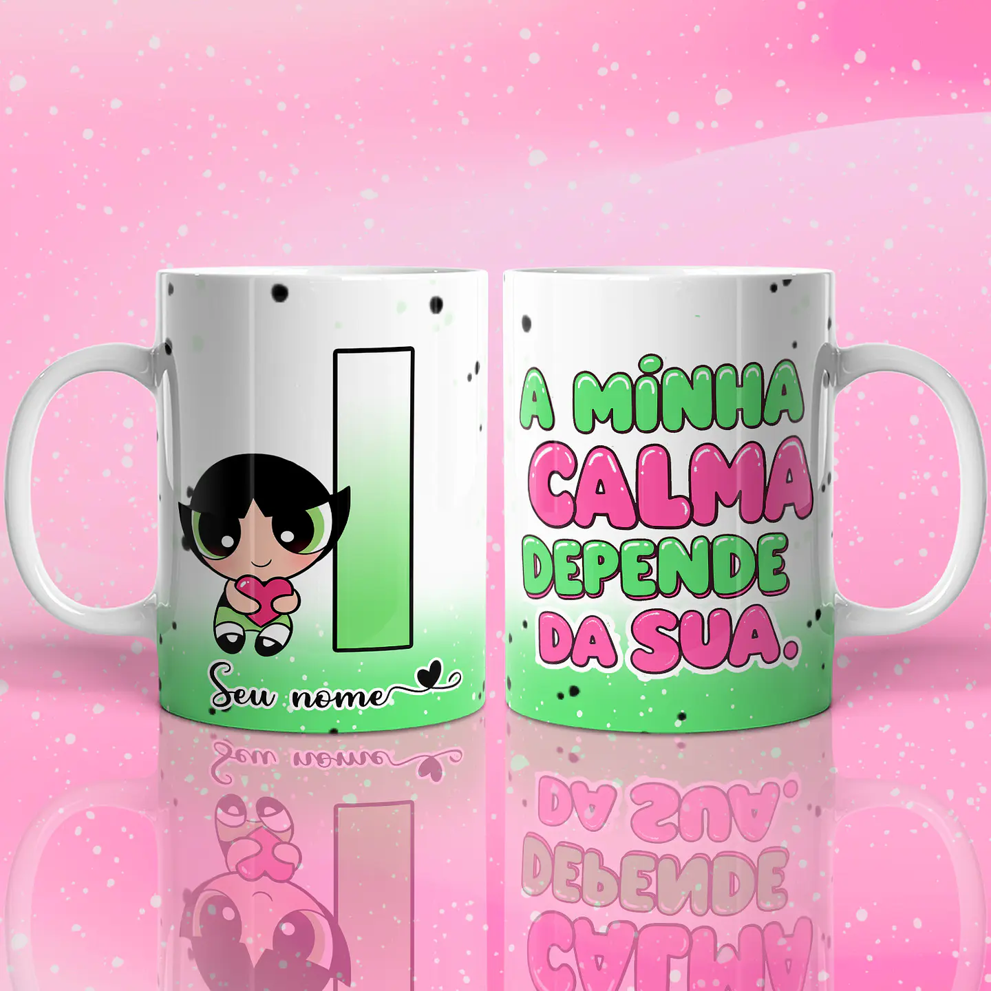 26 Artes para Caneca Alfabeto Docinho Arquivo em Jpg   2