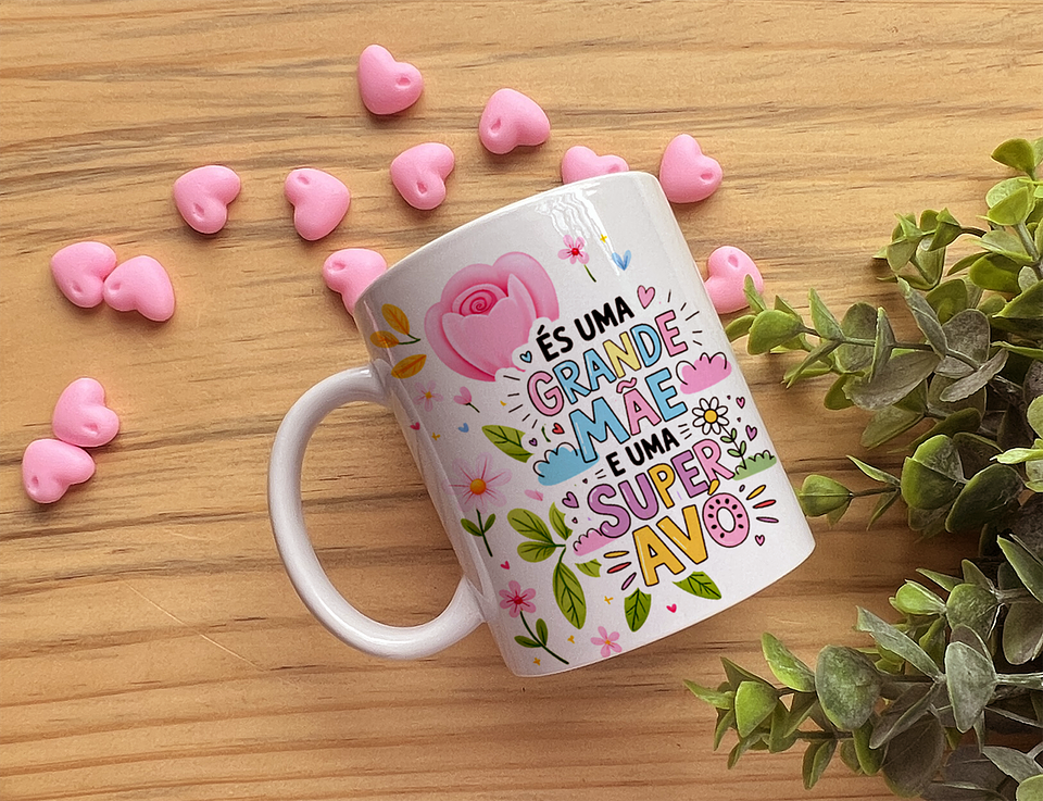 30 Artes para Caneca Dia das Mães Arquivo em Jpg 6