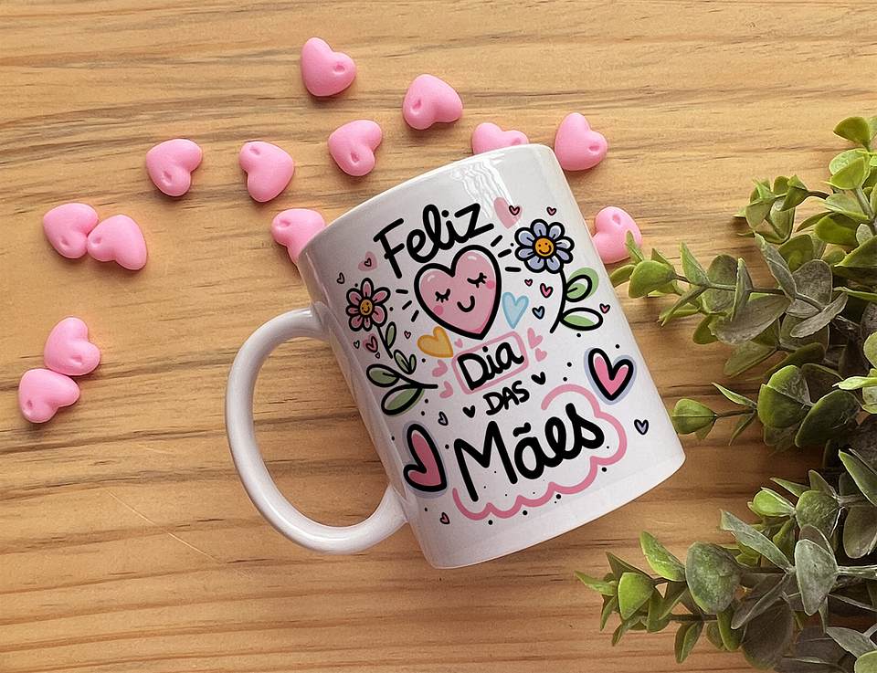 30 Artes para Caneca Dia das Mães Arquivo em Jpg 7